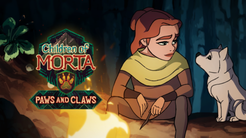 Children of Morta - Paws and Claws Logo Key Art