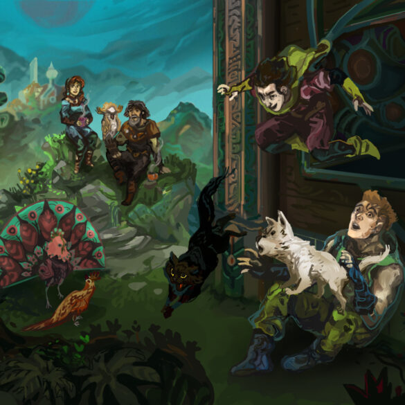 Children of Morta - Paws and Claws DLC Key Art